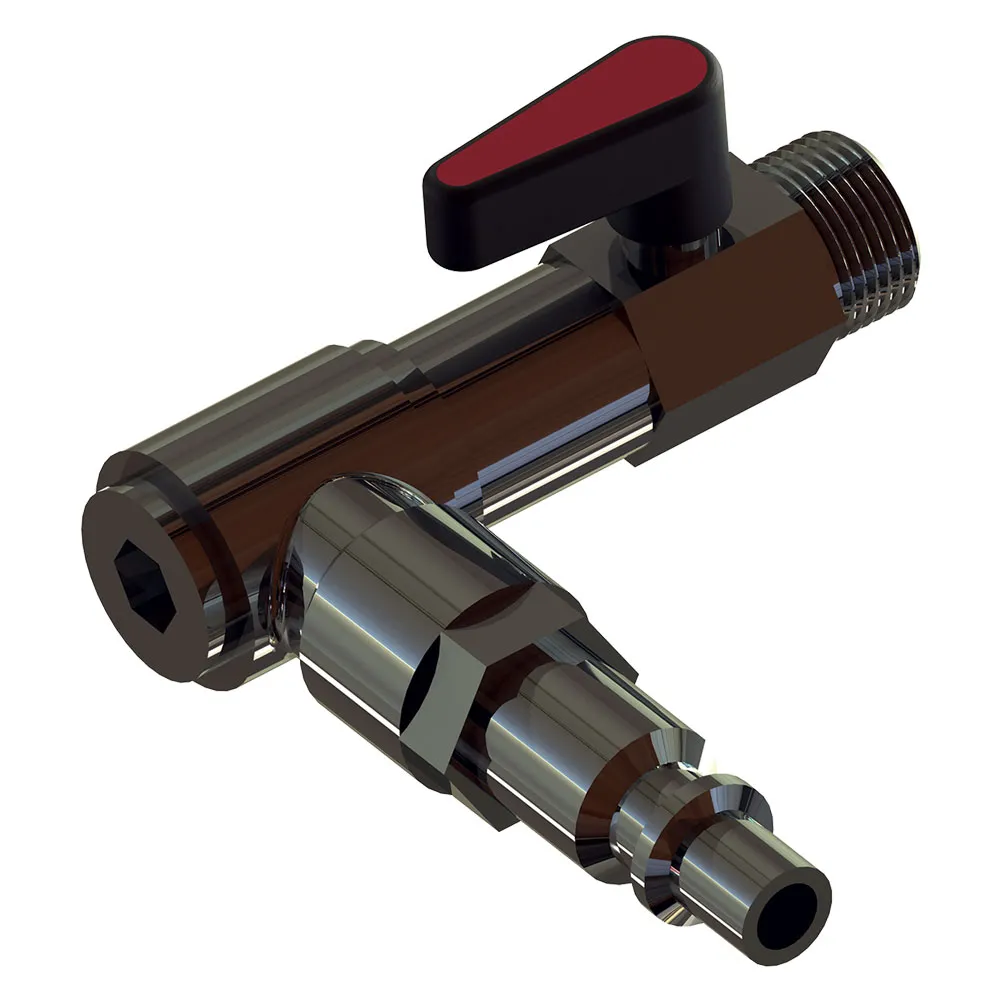 RUBINETTO A LEVA per motocompressore - 1 PZ