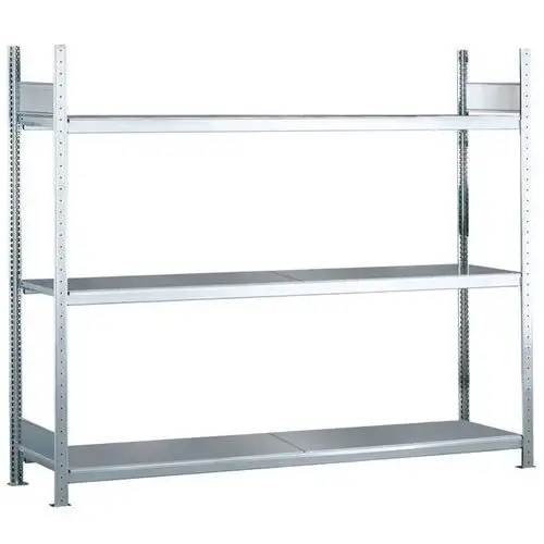 Scaffalatura larghezza ampia Easy-Fix Plus - Ripiano galvanizzato - Schulte