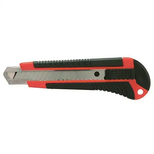 Cutter in plastica bimateriale con pulsante autobloccante - Sign