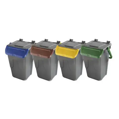 Pattumiera per il riciclaggio in plastica 35L-Mobil Plastic