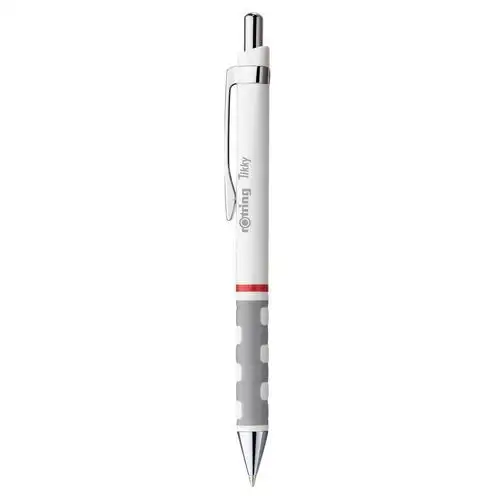 Penna a sfera Parker Tikky bianca punta media inchiostro blu - Parker