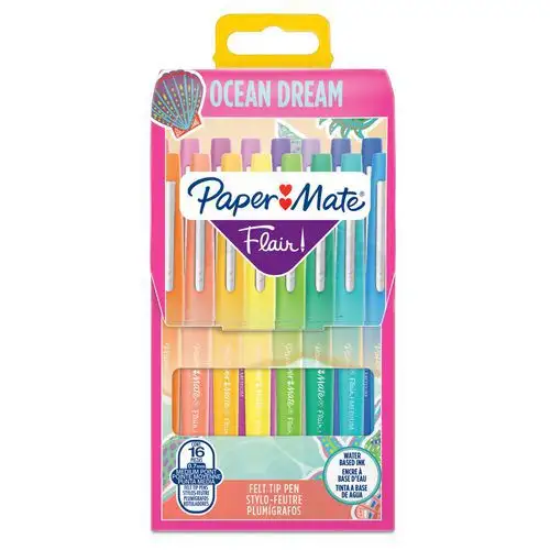 Lotto di 16 pennarelli Flair™Paper Mate Océan Dream - Paper Mate
