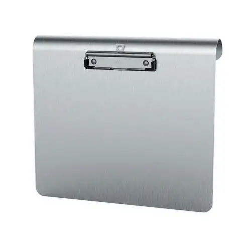 Portablocco A4 MAULmedic alluminio - Orizzontale - Pinza inox - Maul