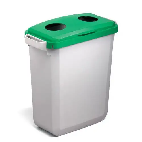 Coperchio con cerniera per la raccolta differenziata del vetro - 60L - Durable