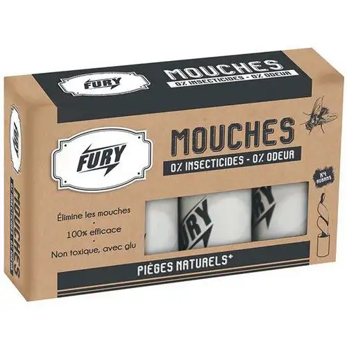 Strisce acchiappamosche con colla - Fury