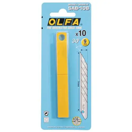 Lama SAB-10B per cutter A-1 - Lama 9 mm - Olfa