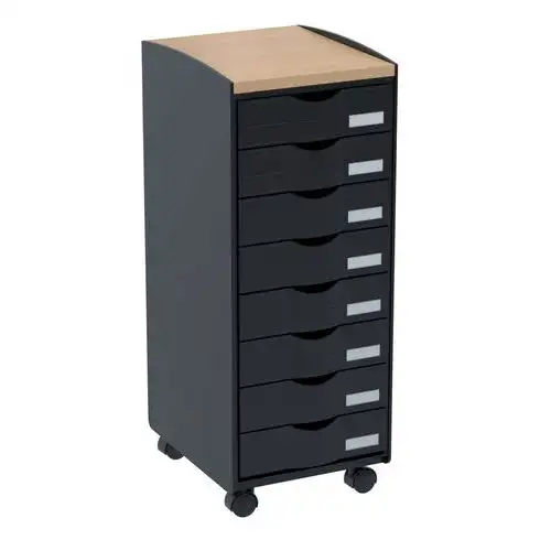 Carrello mobile - 8 cassetti - Paperflow