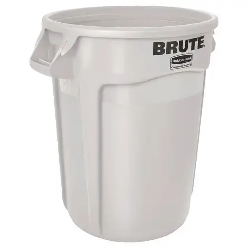 Contenitore rotondo Brute - Bianco - Da 38 L a 167 L