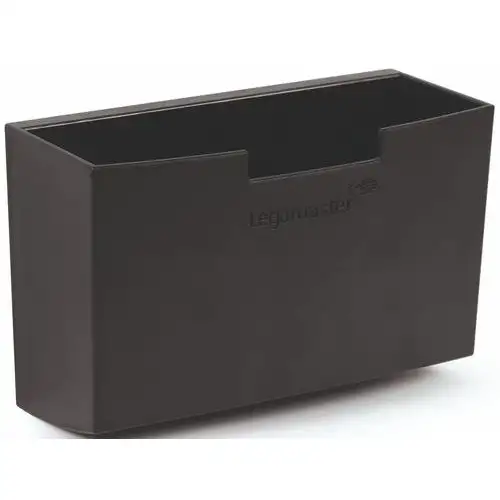Porta-accessori nero per lavagna in vetro - Legamaster