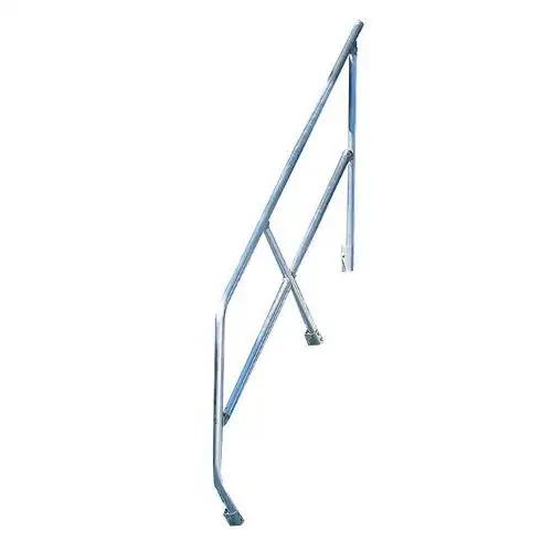 Secondo corrimano per scala con inclinazione a 45° - Tubesca