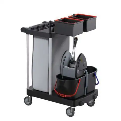 Carrello per le pulizie Opera 0.1 R - Plastica riciclata - 120 L