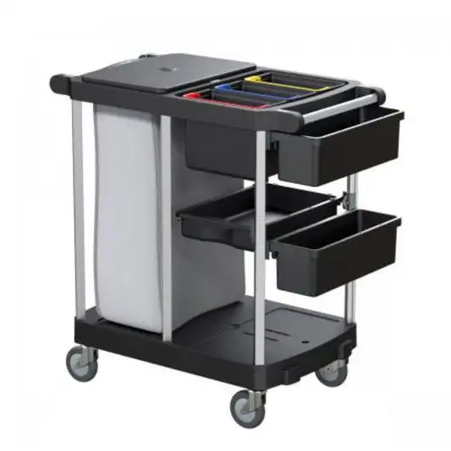 Carrello per le pulizie Opera 0.7 R - Plastica riciclata - 120 L