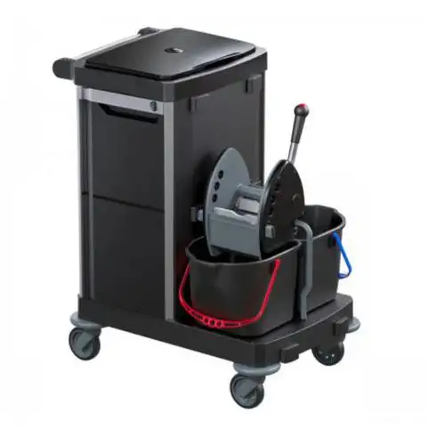 Carrello per le pulizie e di sevizio Opera 2.1 R - Plastica riciclata - 120 L