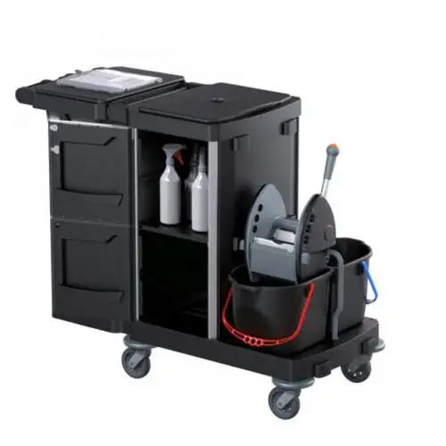 Carrello per le pulizie e di servizio Opera 1.1 R - Plastica riciclata - 120 L