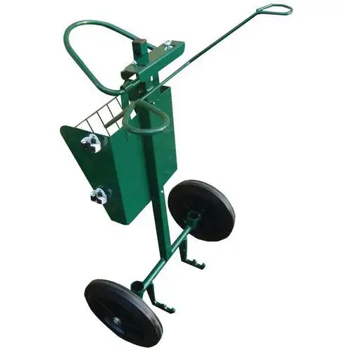 Carrello raccolta rifiuti per contenitore