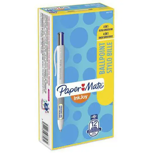Penna a sfera a scatto 4 colori InkJoy Quatro™ - Colori classici