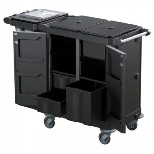 Carrello di servizio multiuso Opera 4.2 R - Plastica riciclata - 120 L