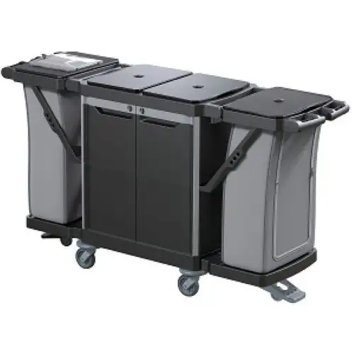Carrello di servizio multiuso Opera 5.1 R - Plastica riciclata - 120 L