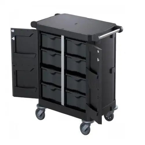 Carrello di servizio multiuso speciale Ho.Re.Ca. Opera 9.4 R - Plastica riciclata - 160 L