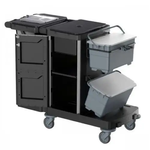 Carrello per le pulizie e di servizio speciale sanità Opera 11.1 R - Plastica riciclata - 120 L