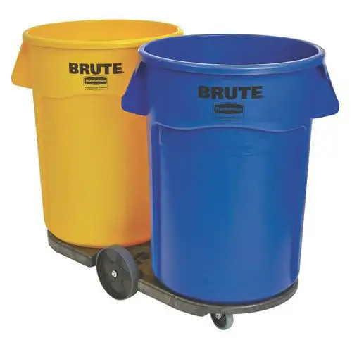 Contenitore rotondo con condotti di aerazione - Da 76 L a 167 L - Rubbermaid
