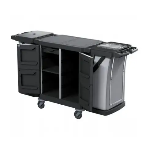 Carrello di servizio multiuso speciale Ho.Re.Ca. Opera 5.4 R - Plastica riciclata - 120 L