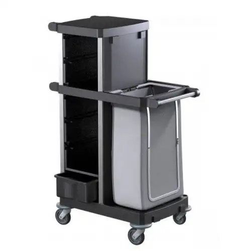 Carrello di servizio multiuso speciale Ho.Re.Ca. Opera 6.3 R - Plastica riciclata - 120 L