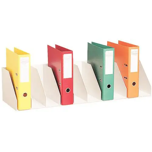 Casellario verticale con separatori fissi per armadi - grigio - Paperflow