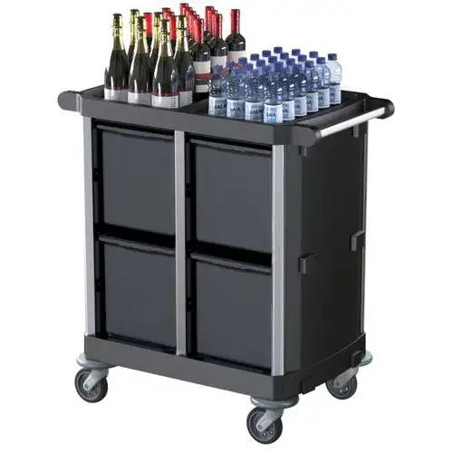 Carrello di servizio multiuso speciale Ho.Re.Ca. Opera 9.3 R - Plastica riciclata - 160 L