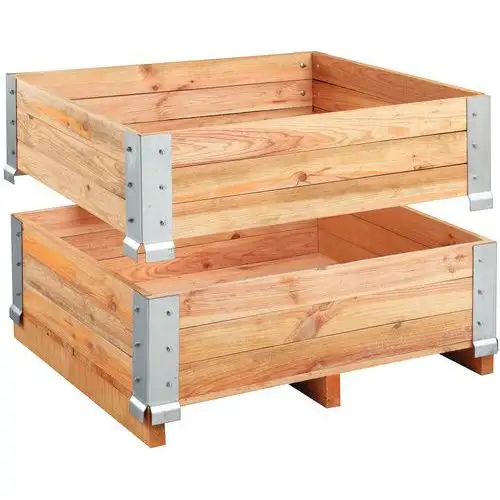 Sponda per pallet in legno - Fissa - 1200 x 800 mm