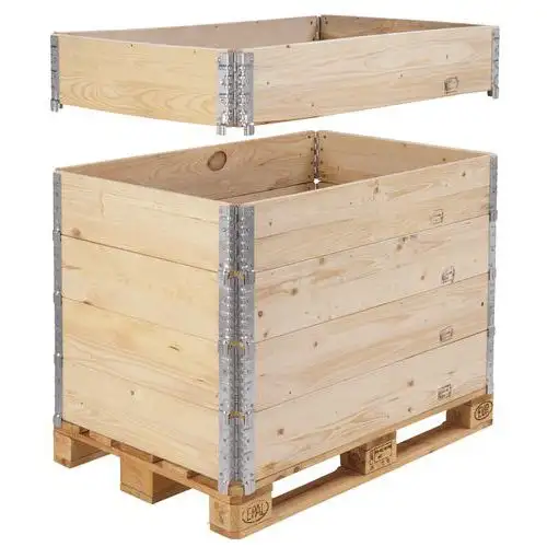 Sponda per pallet in legno ISPM 15 - 1200 x 1000 mm - Manutan Expert