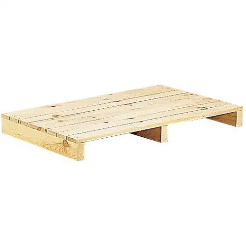 Pallet in legno con pianale pieno