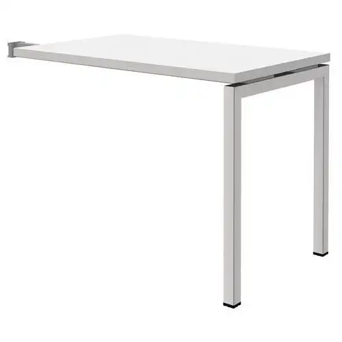 Estensione per scrivania Open - Bianco/bianco