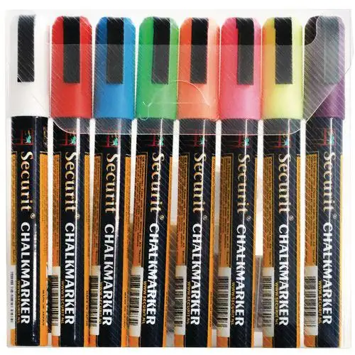 Pennarelli di colori assortiti per lavagna bianca