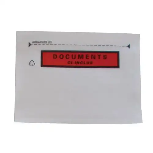 Busta portadocumenti Pac-List rinforzata - Documenti inclusi