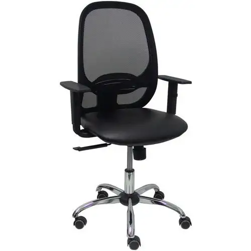 Sedia da ufficio Cilanco ruote in nylon in similpelle - Piqueras y crespo
