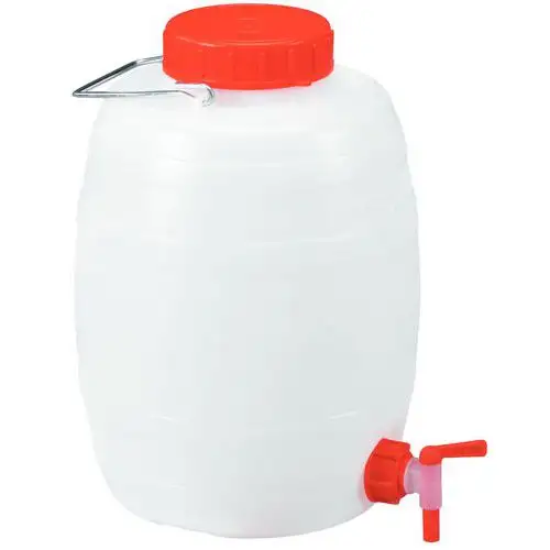 Fusto con rubinetto con maniglie - Da 5 a 25 L