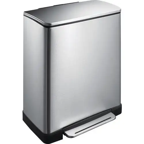 Pattumiera a pedale E-Cube rettangolare - 50 l