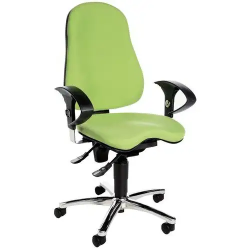 Sedia da ufficio ergonomica Sitness 10 - Base cromata