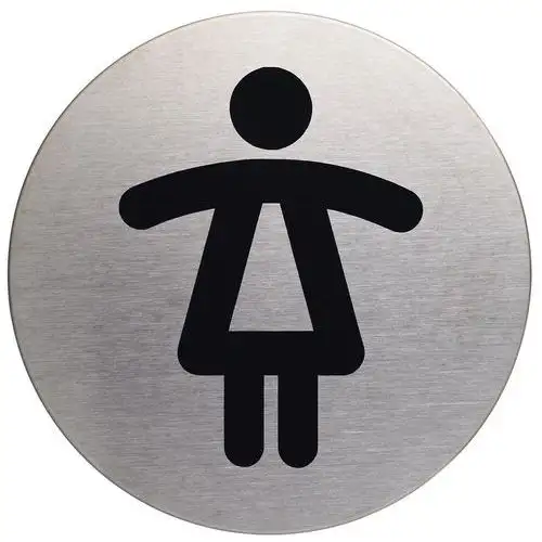 Pittogramma tondo 83 mmØ - Donne - Durable
