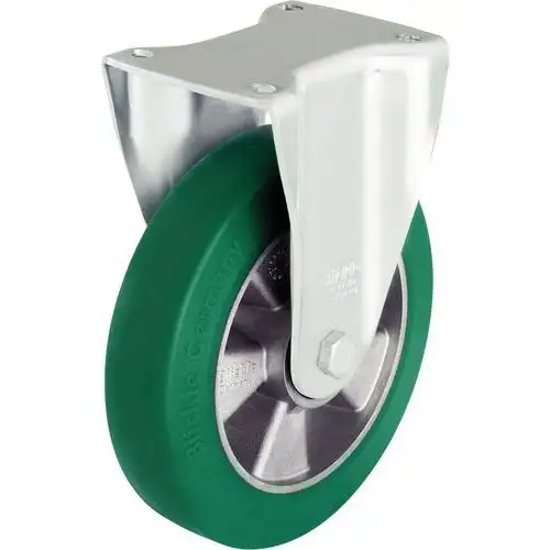 Rotella fissa con piastrina - Portata da 250 a 600 kg