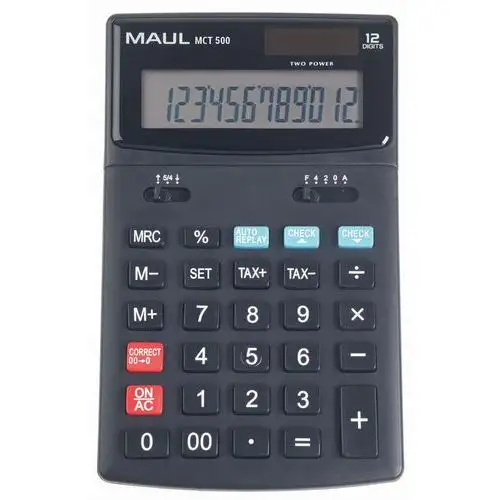 Calcolatrice da ufficio MCT 500 - 12 tasti - Maul
