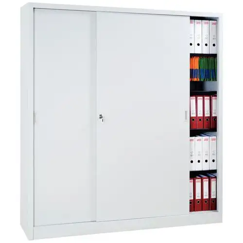 Armadio da montare con ante scorrevoli - Alto - Larghezza 180 cm - Manutan Expert