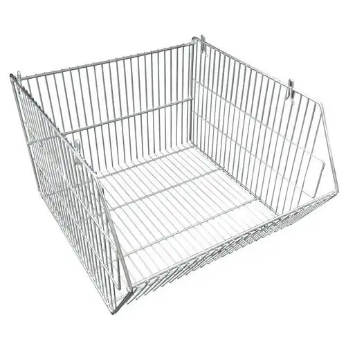 Contenitore in filo d'acciaio - Lunghezza 580 mm