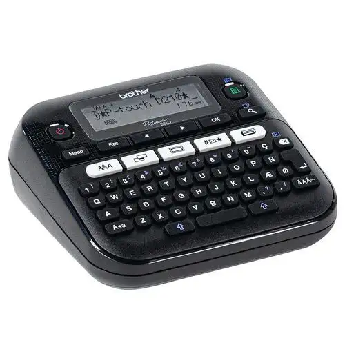 Etichettatrice PT-D210VP con tastiera Qwerty - Brother