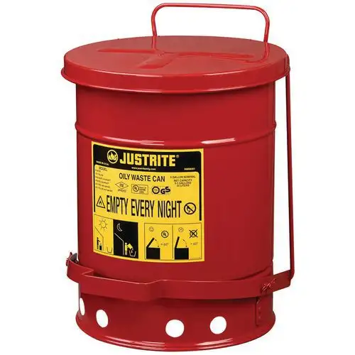 Bidone per rifiuti oleosi da 8 a 80 L - Justrite