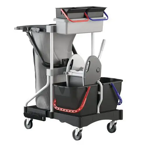 Carrello Brix Light con strizzatore a pressa - Manutan Expert