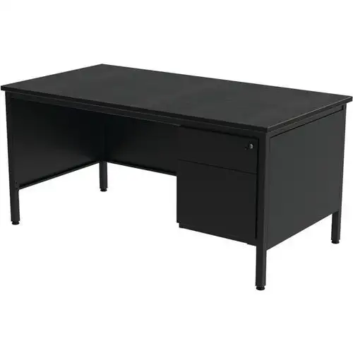 Scrivania semi direzionale Confort 2 con cassettiera a 2 cassetti - 160 cm