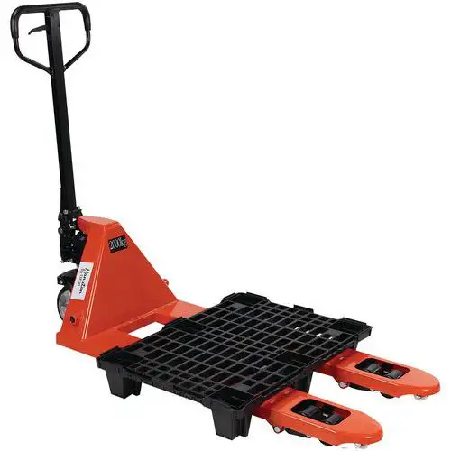 Transpallet manuale 2,5 T 1150 mm + 15 pallet 800x600mm - Manutan Expert