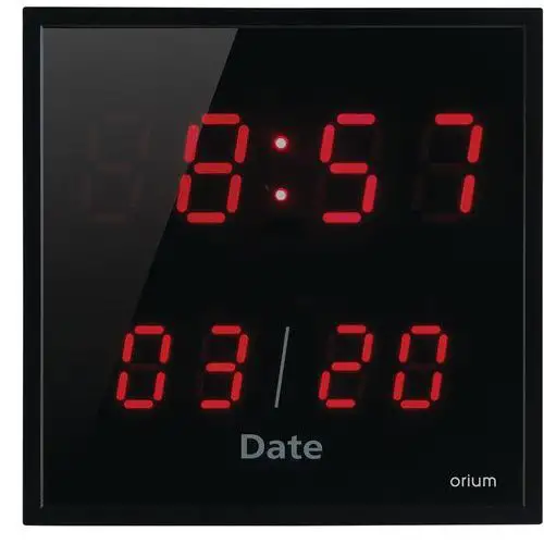 Orologio a LED rosso - Orium